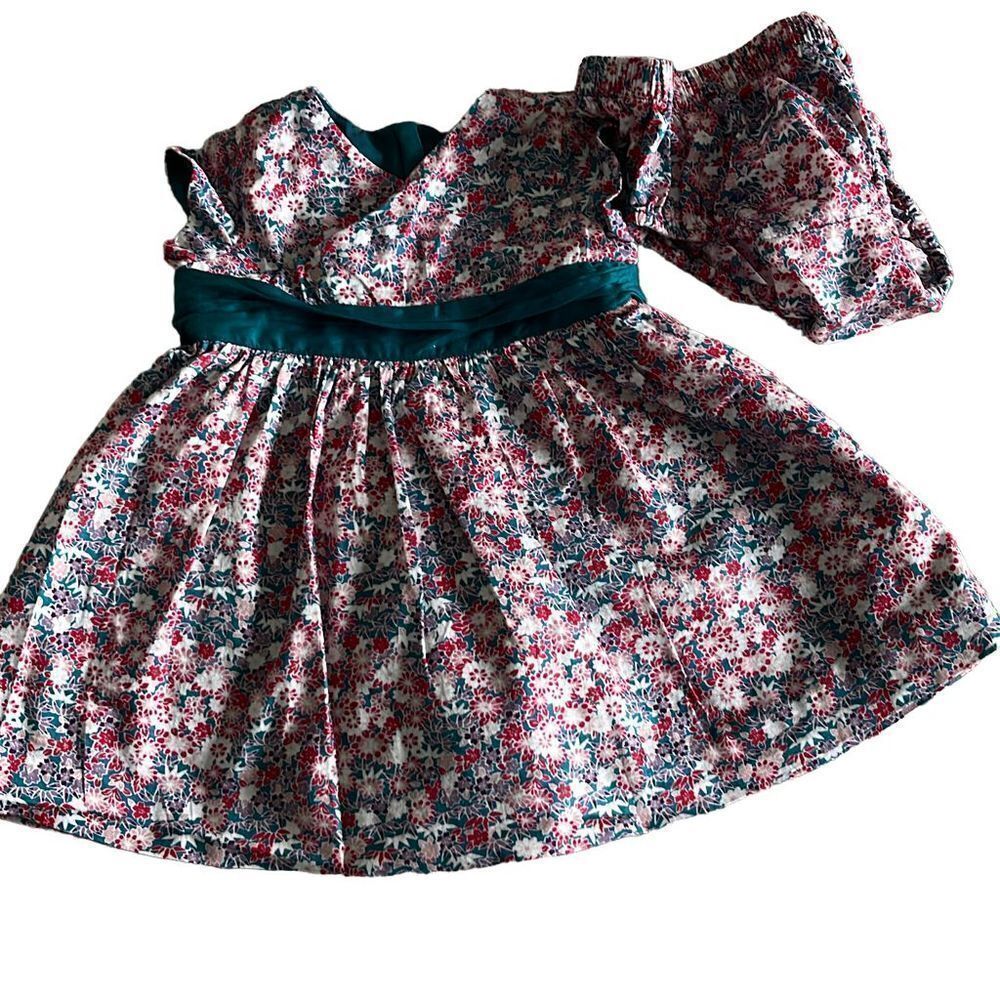 Tea Baby Girl Dress. Size 12-18 Mos.